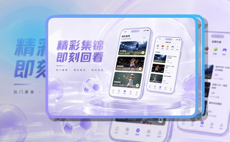 移动观赛入口 · 移动观赛入口 · 今日赛事打开就看界面展示